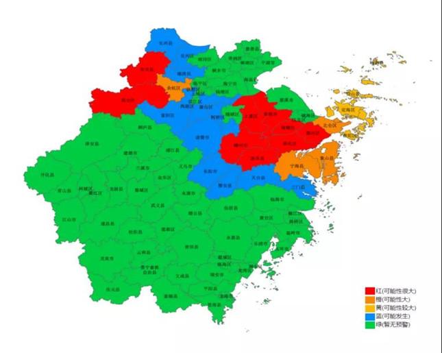 天台镇天气预报更新通知