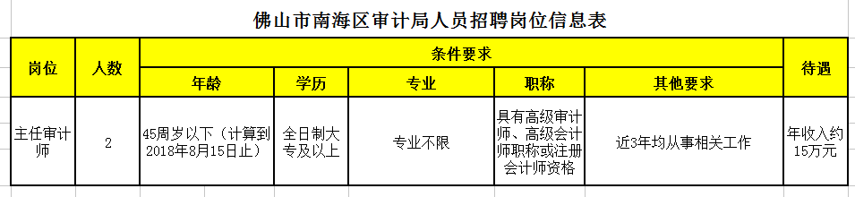 韶山市审计局最新招聘公告详解