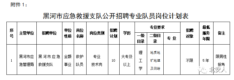 通河县应急管理局招聘公告概览