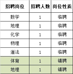 桃城区初中最新招聘信息全面解析